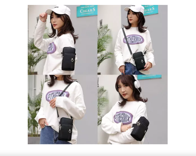 Miniatura 2 de Bolso Portacelular Corazon